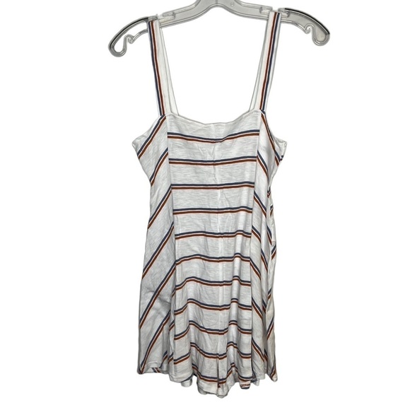 AMERICAN Eagle XS Short Romper Striped Back Cut Out - Picture 1 of 7